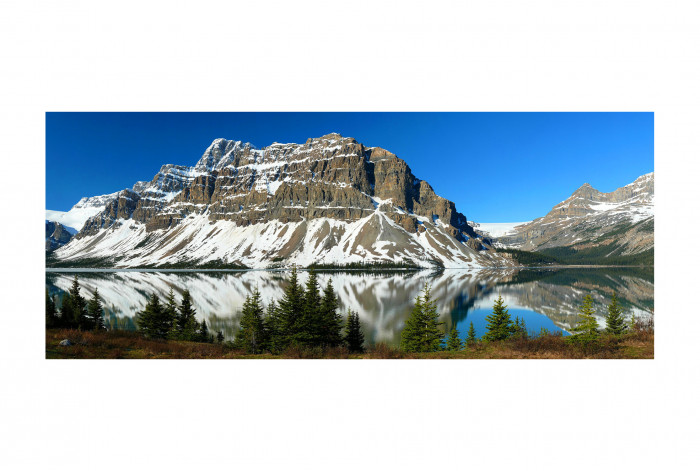 Фотокартина Горных хребет у озера